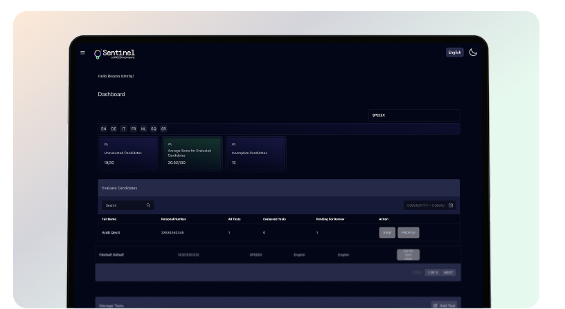 Sentinel - AI Interview tool
